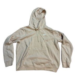 Nike Sportswear Club Fleece Hoodie Pink Loungewear Pullover Streetwear Airport
